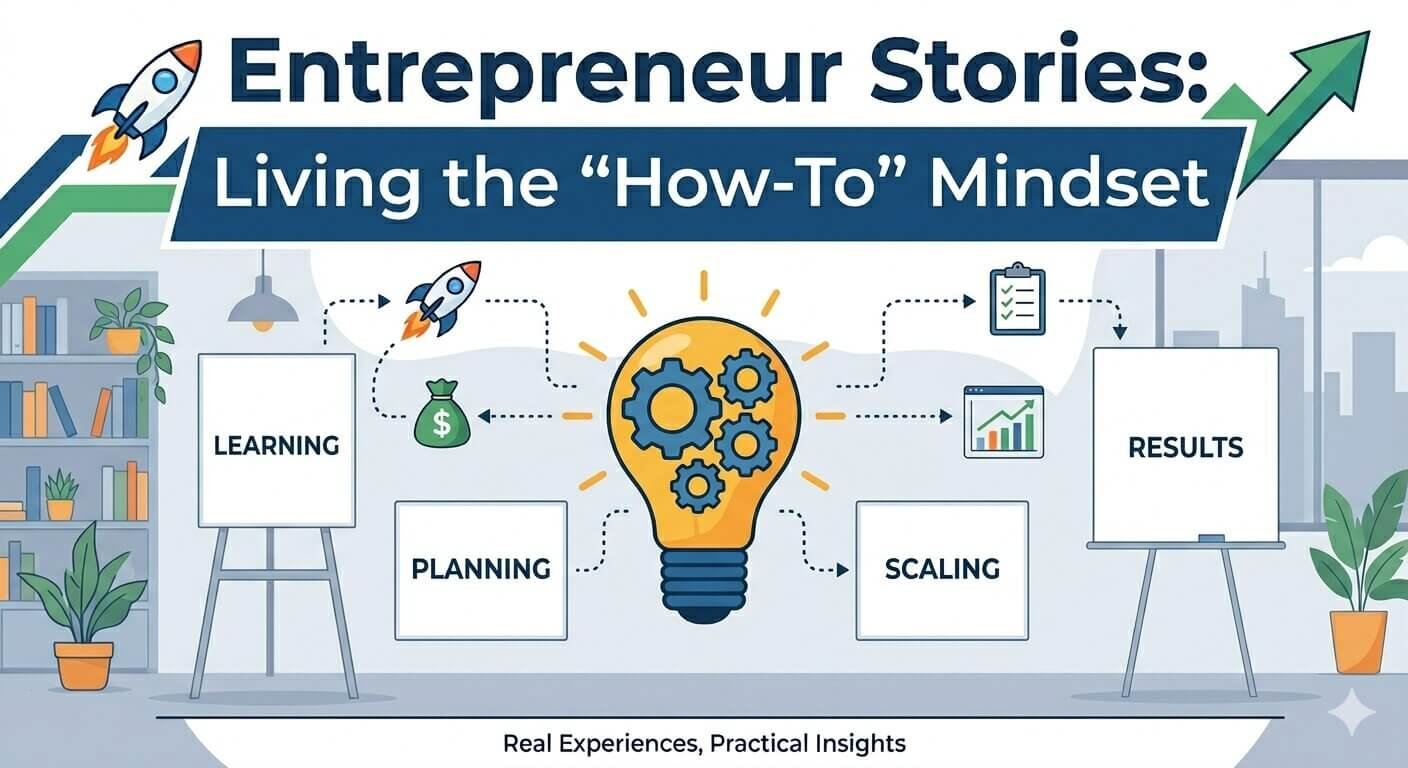 Entrepreneur Stories Living the “How-To” Mindset